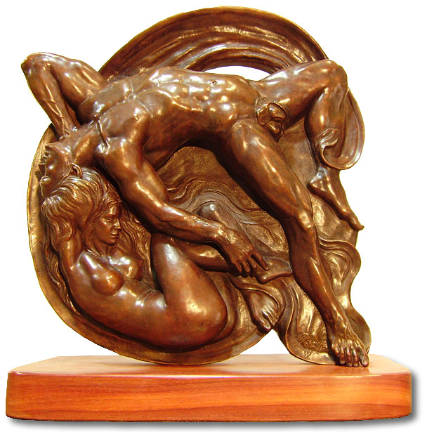 Circle of Life (bronze). Sculptors in Barcelona