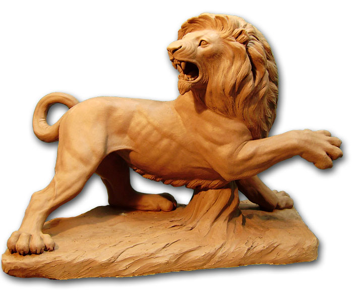 Lion's roar. Sculptors in Barcelona