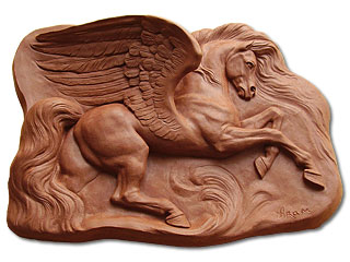 Pegasus, Sculpture in Barcelona