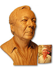 Bust of a man, Sculptor in Barcelona