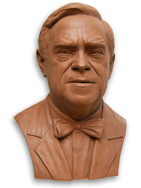 Bust of Dr. Narcís Serrallach. Sculptors in Barcelona