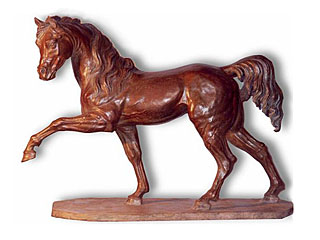 Horse, Sculptor in Barcelona