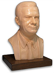 Bust of Celestino Corbacho, politician