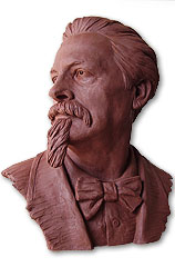 Bust of Frederik Mistral, Sculptor in Barcelona